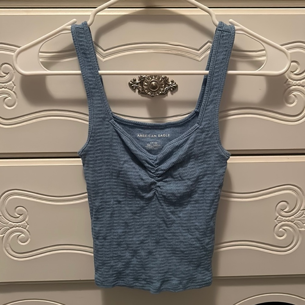 Blue Tank Top